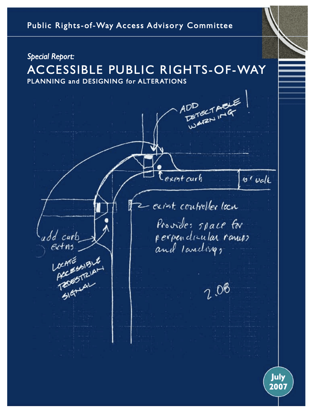 Accessible Public RightsofWay Planning and Disigning for Alterations [PUB] South Carolina