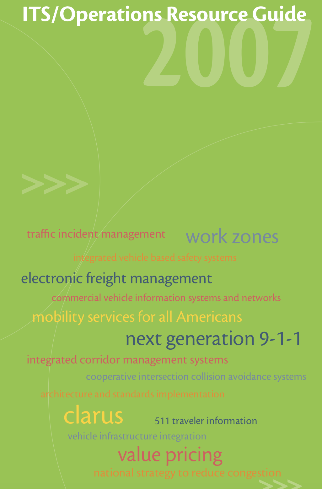 ITS/Operations Resource Guide 2007 [PUB] - South Carolina LTAP Center